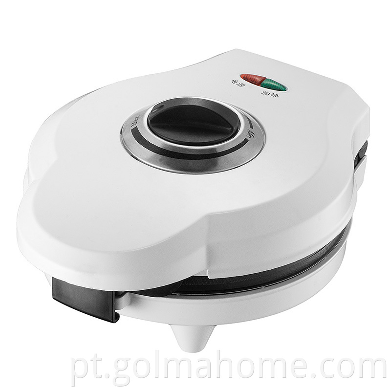 Máquina de waffles destacável única Anbolife Máquina de casquinha de sorvete antiderrapante Máquina de fazer panquecas/omeletes/waffles elétricas